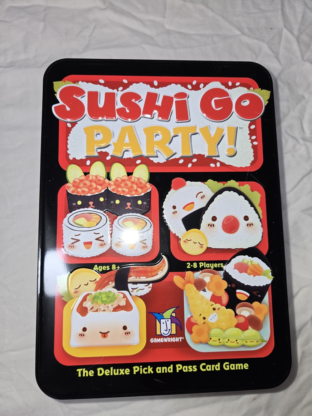Sushi Go Party! Card Game - Black Tin by Gamewright